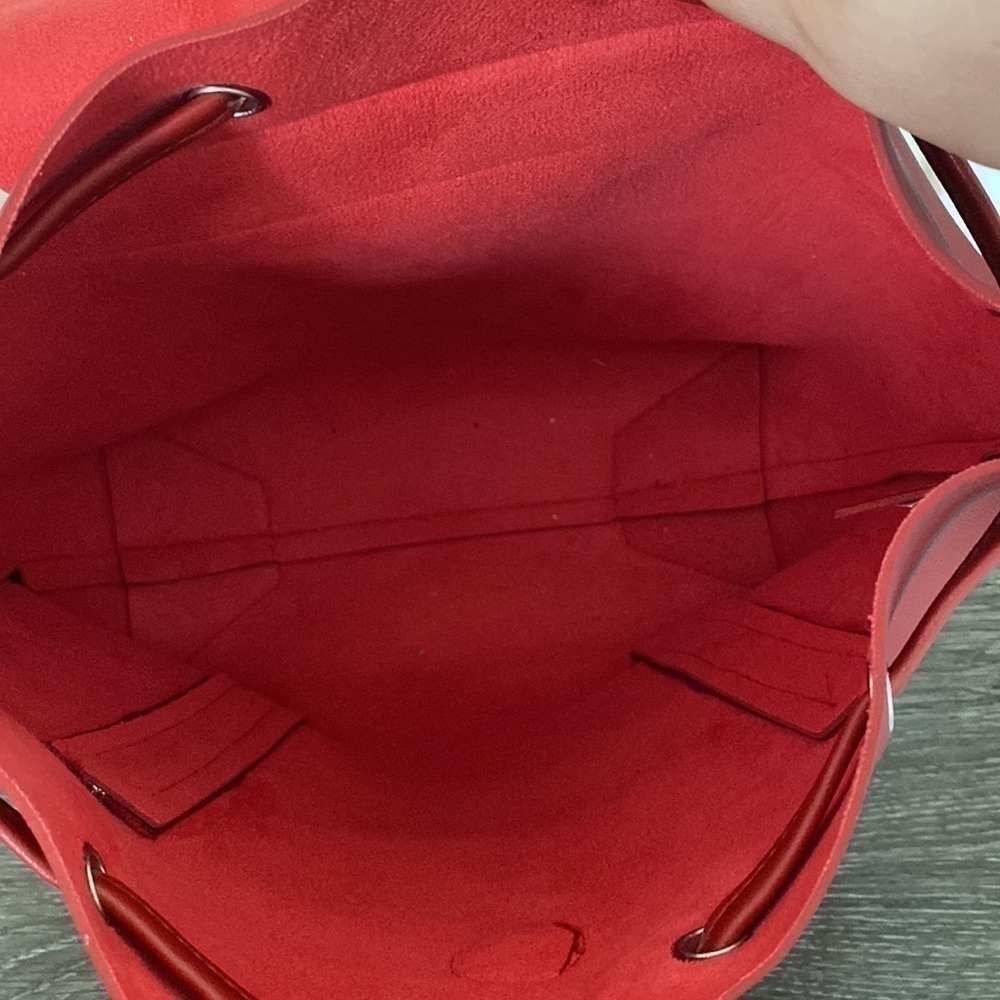 Cherry Red Women’s Drawstring Backpack - image 4